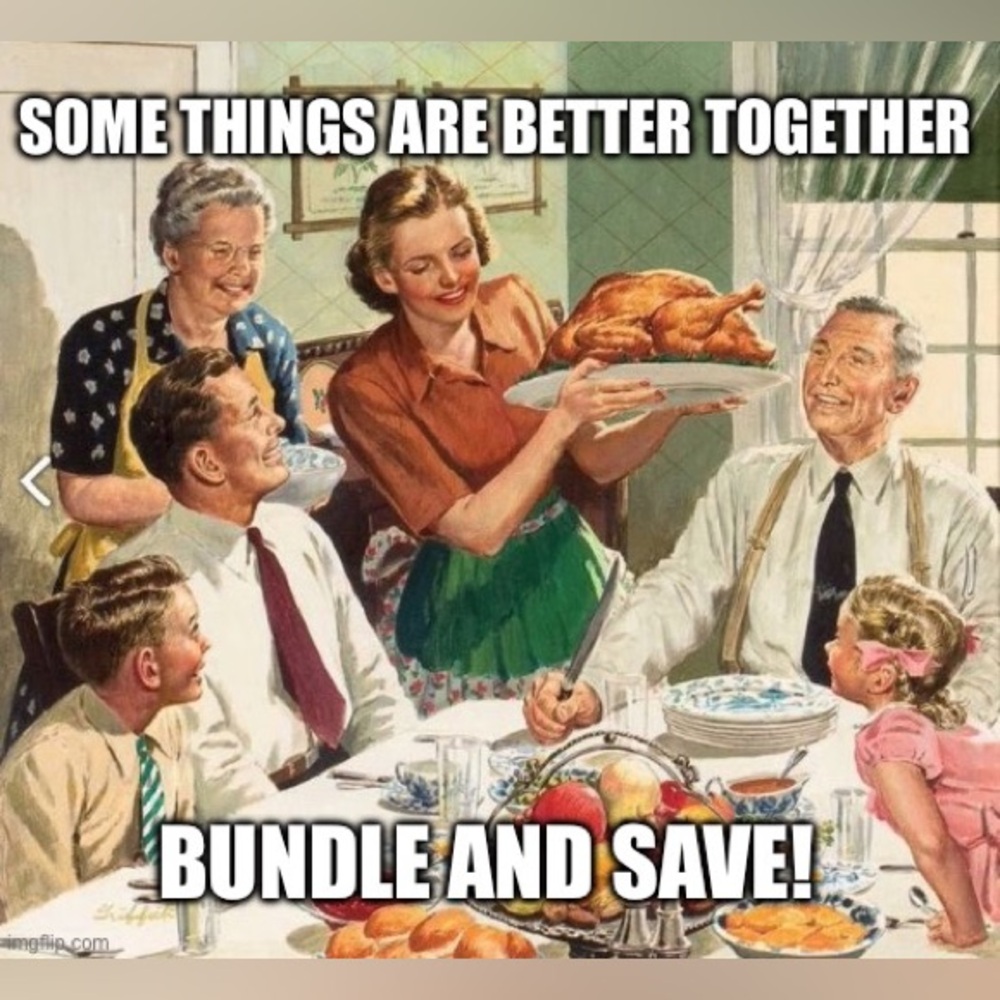 Thankful for bundle discounts!